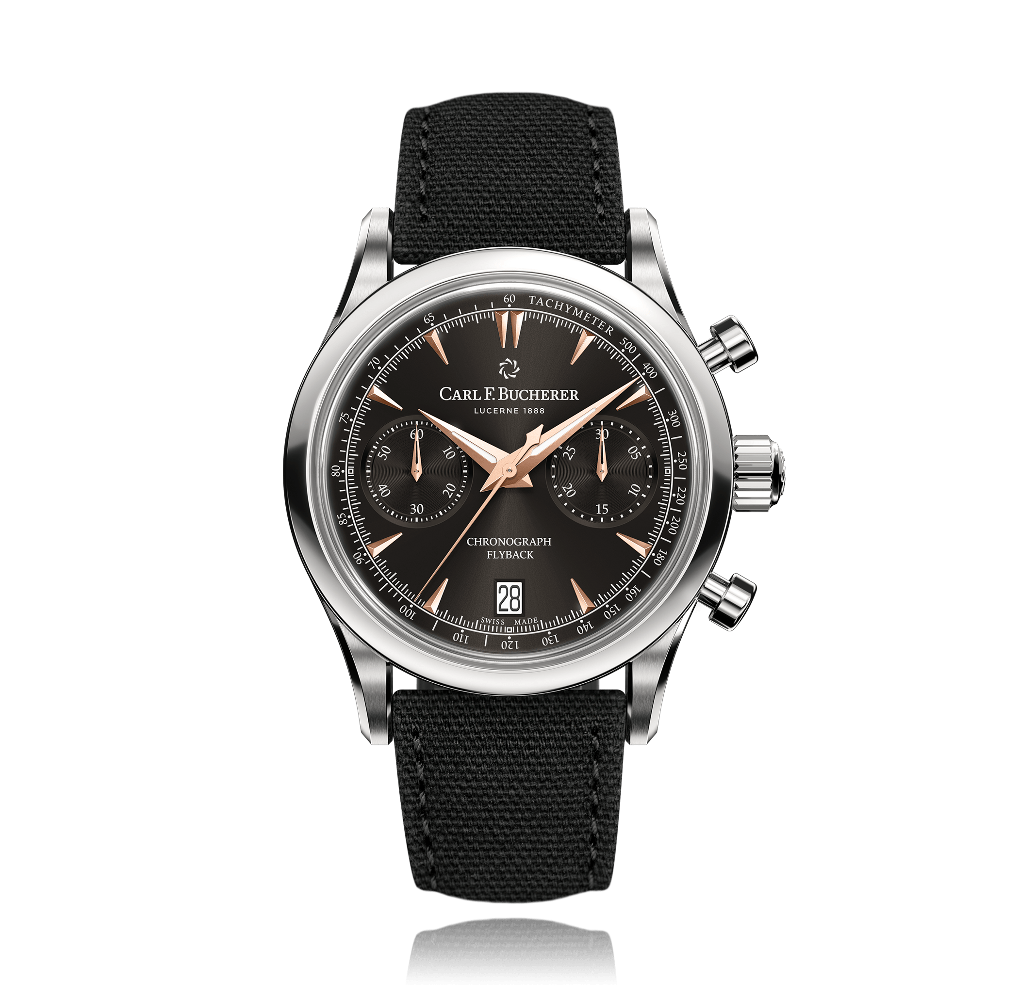 Carl hot sale bucherer flyback